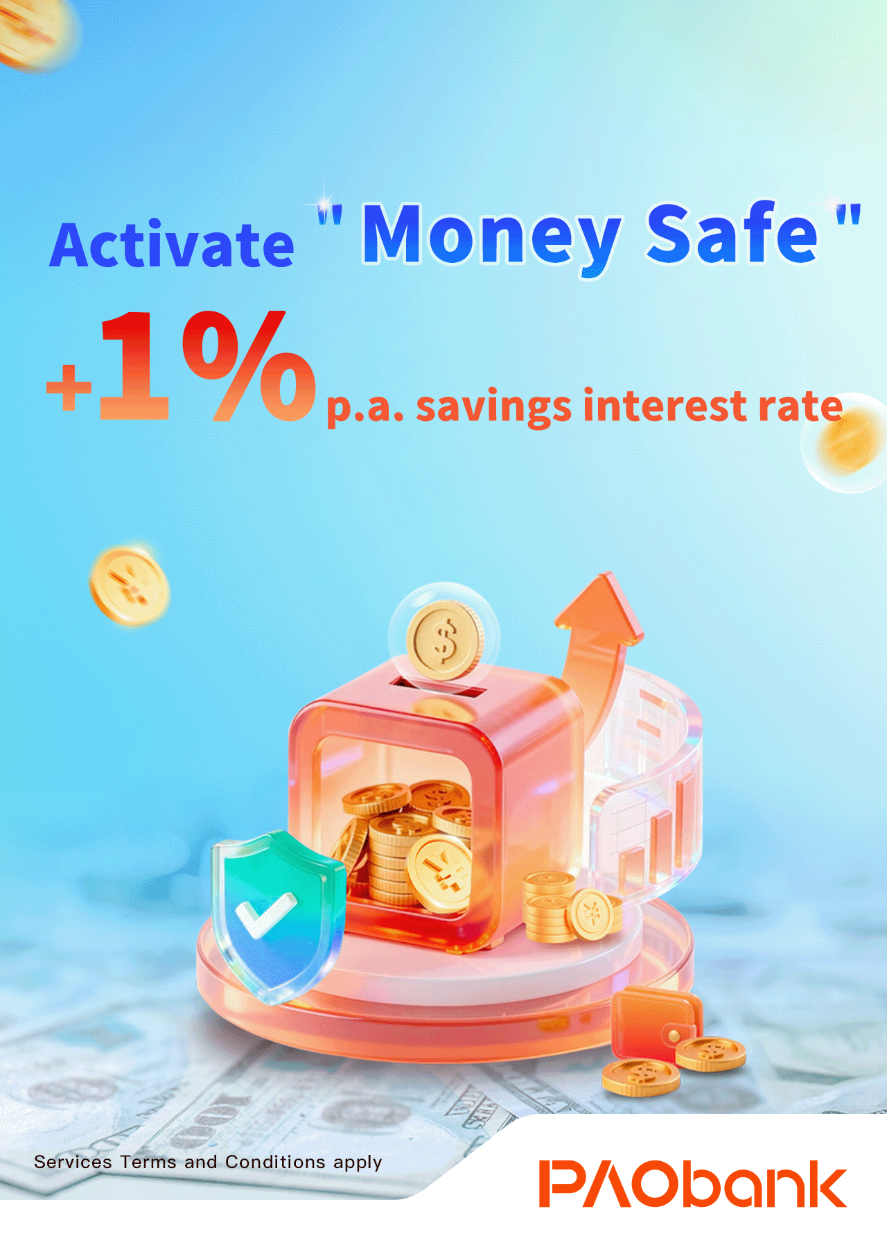 Money Safe Extra 1% p.a. HKD Savings Interest Rate Offer