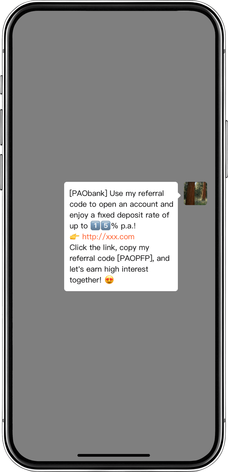 New Account Welcome Bonus Referral Programme