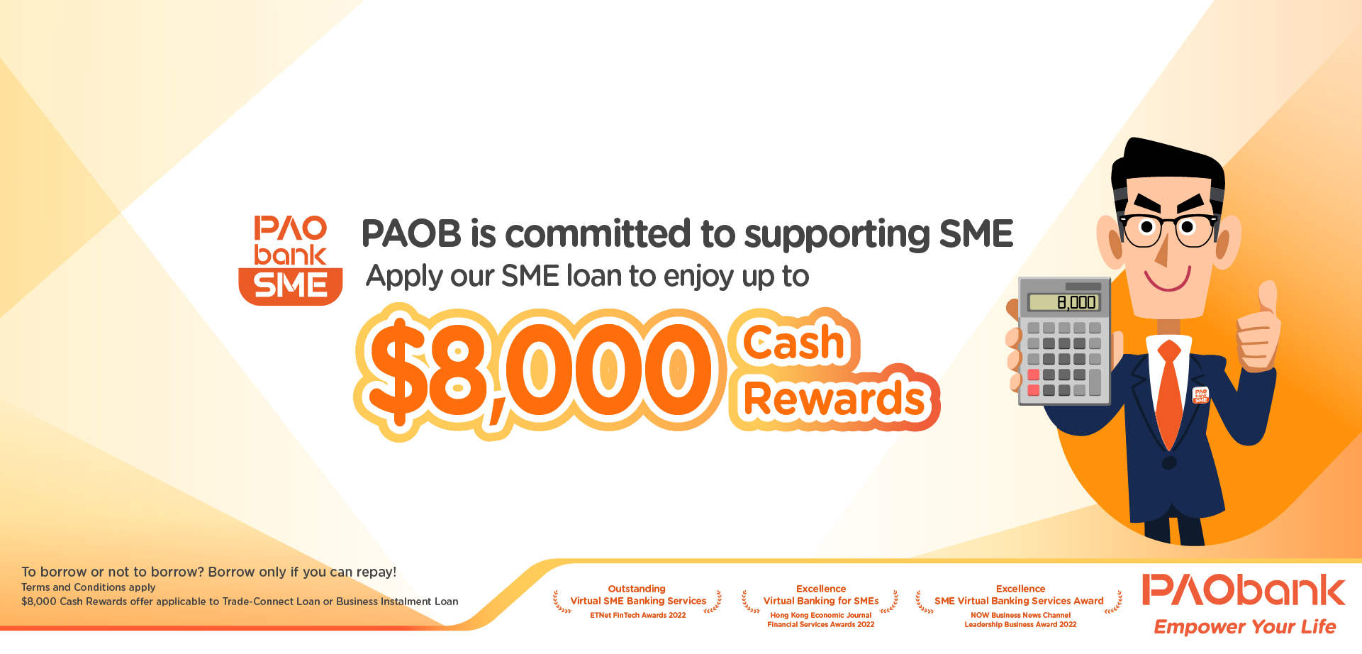 PAOB SME Services - PAOB SME Loan Cash Reward Offer