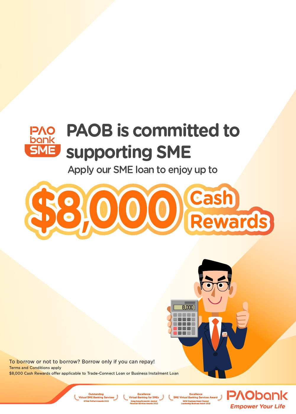 PAOB SME Services - PAOB SME Loan Cash Reward Offer